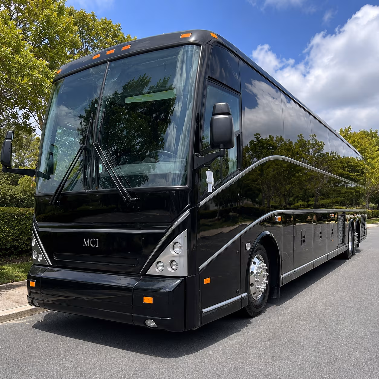 montebello long distance transportation onboard seating