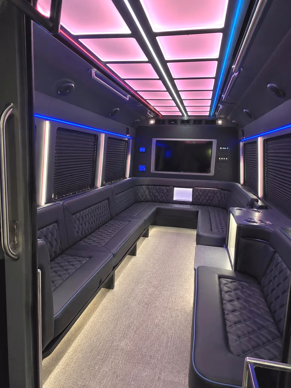 montebello night out party bus rental