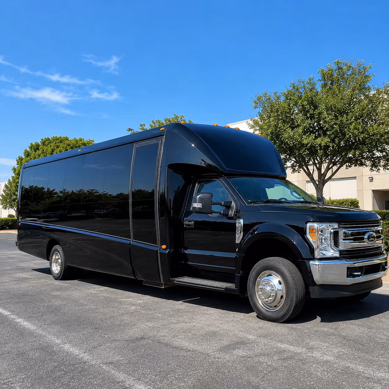 pasadena wedding charter bus rentals