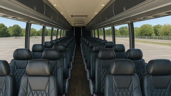 montebello 50 passenger charter bus rental