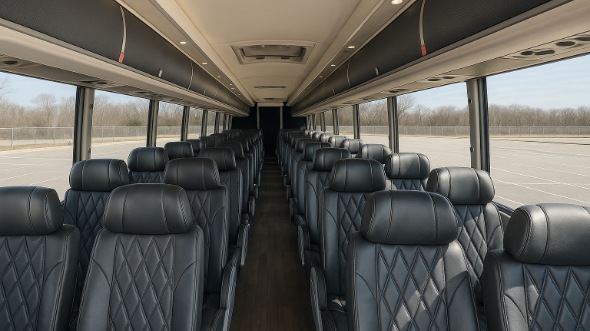 montebello 54 passenger charter bus rental