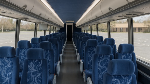 montebello 56 passenger charter bus rental